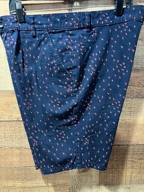 Public Record Men's Navy Flamingo Print Shorts size 32